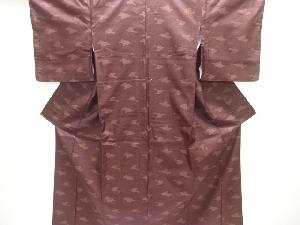 雲模様織り出し西陣お召着物